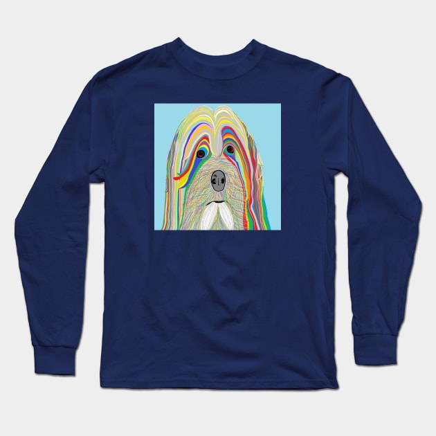 Havanese Long Sleeve T-Shirt by EloiseART